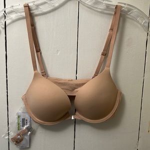 Calvin Klein front clasp Plunge, push up Bra, size 32B